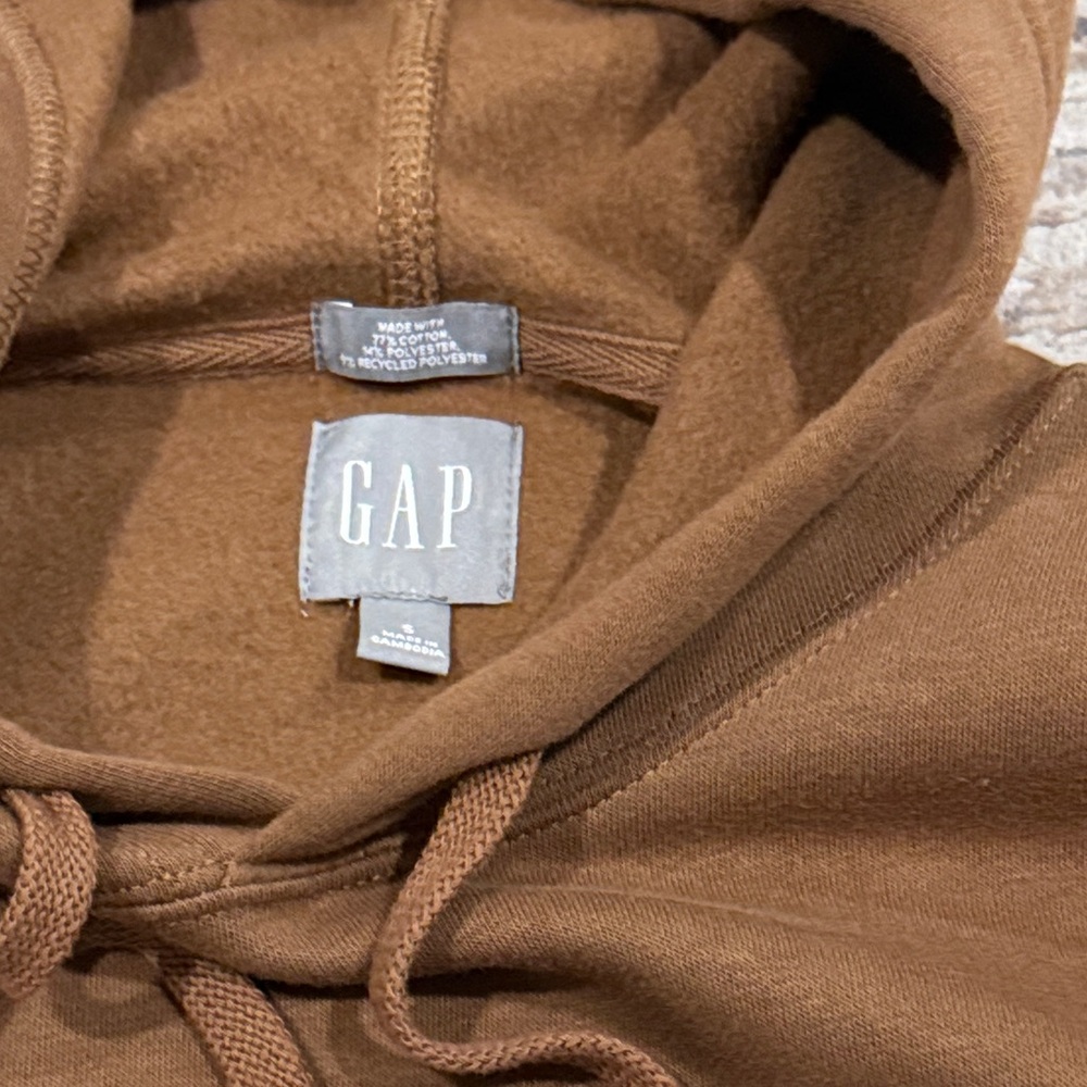 GAP Hoodie in Rich Brown - Picture 3 of 8